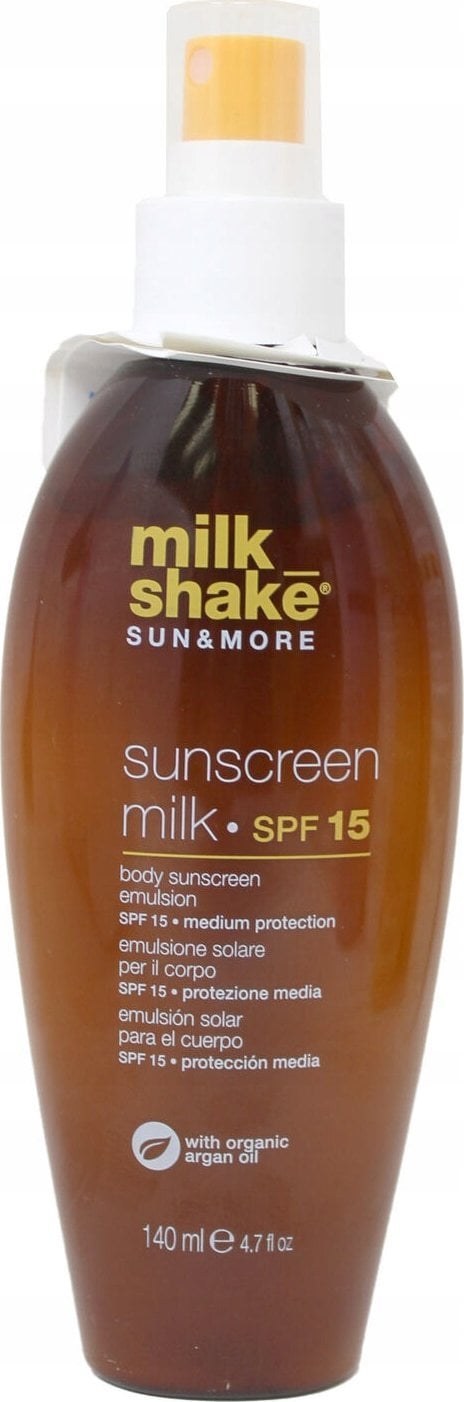 Milk Shake Milk Shake, Sun & More, Sun Protection, Day, Body Lotion, SPF 15, 140 ml Unisex