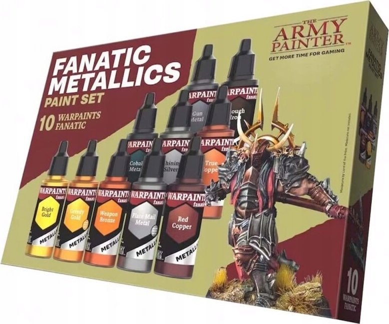 Army Painter The Army Painter: Warpaints - Fanatic - Metallics Paint Set