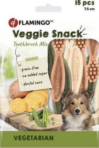 Flamingo Flamingo Przysmak Dla Psa Veggie Gryzak 7,5cm 15szt
