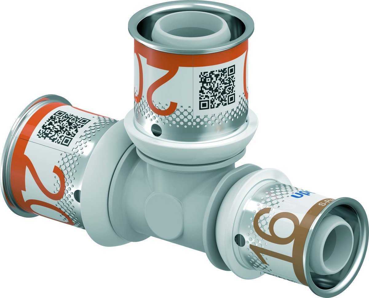 Uponor Uponor S-Press PLUS trójnik redukcyjny PPSU 20-20-16
