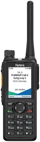 Krótkofalówka Hytera HP785G BT Uv UHF 350-470MHz z GPS i Li-polymer Akku 2400mAh/Desktop-Ladestation/Stubby Antenne AN0435H25