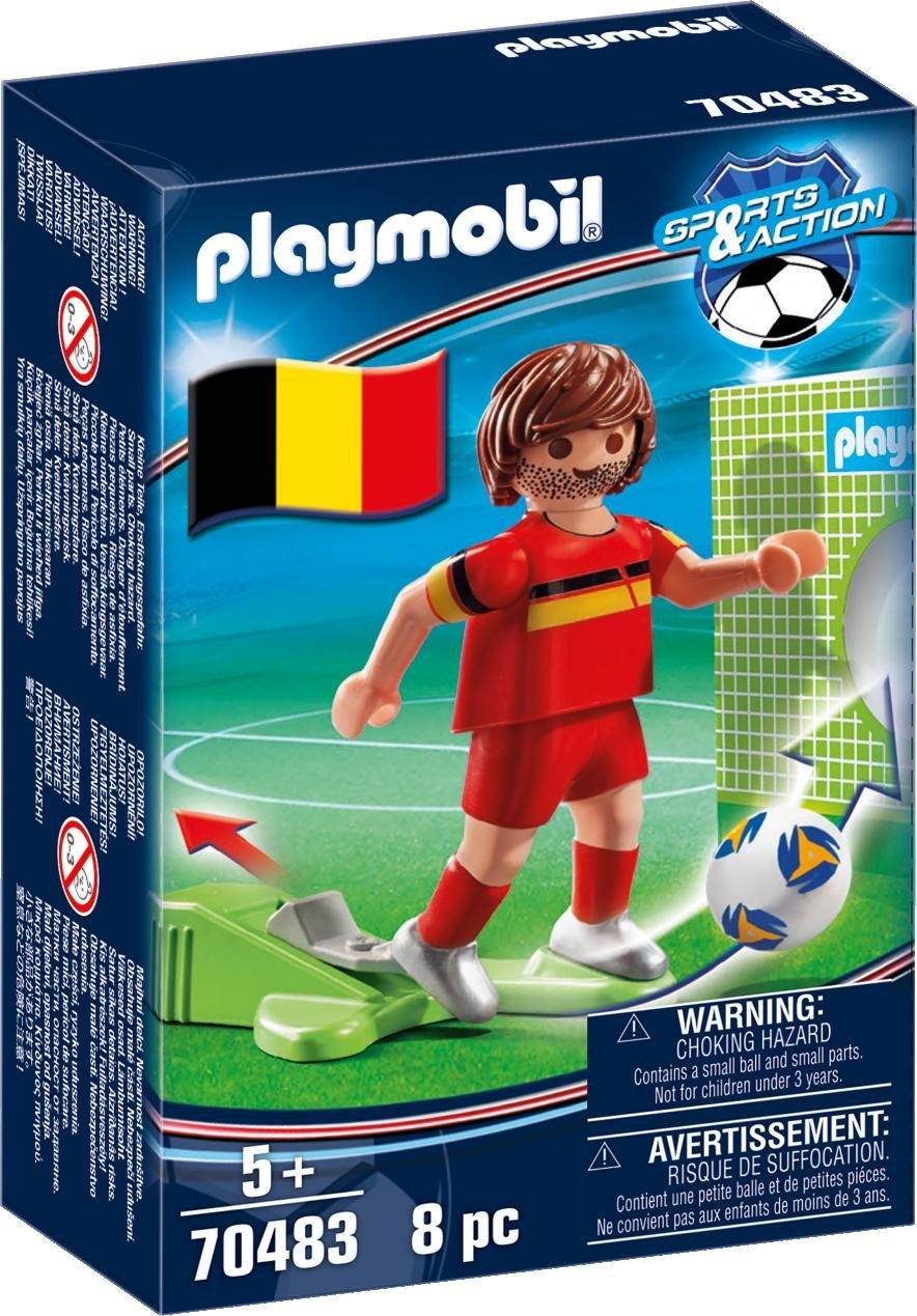 PLAYMOBIL 70483 Sports & Action Player Belgia 8el