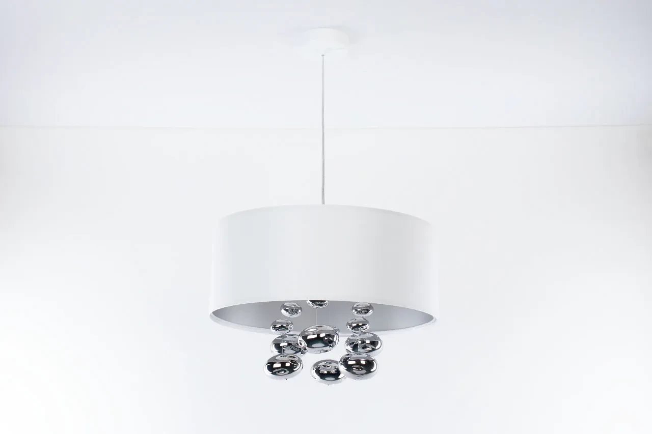 Lampa wisząca BUBBLE LIGHT 60cm biała BPS KONCEPT