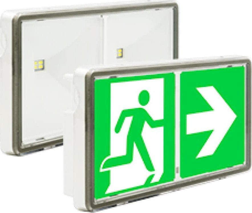 TM TECHNOLOGIE Oprawa awaryjna LED ONTEC S20 M1X 60/180 M/NM ST W IP65 TM-S2.MXSTX060W