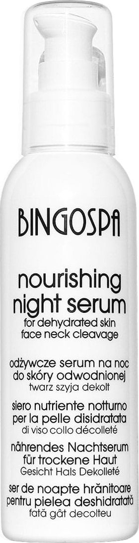 BingoSpa Odżywcze serum do skóry odwodnionej Bingospa