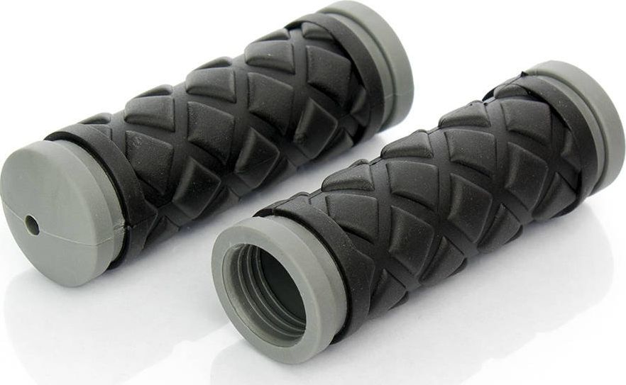 Verso Chwyty kierownicy Verso HL-G73B 90 mm czarno-szare para Uniwersalny