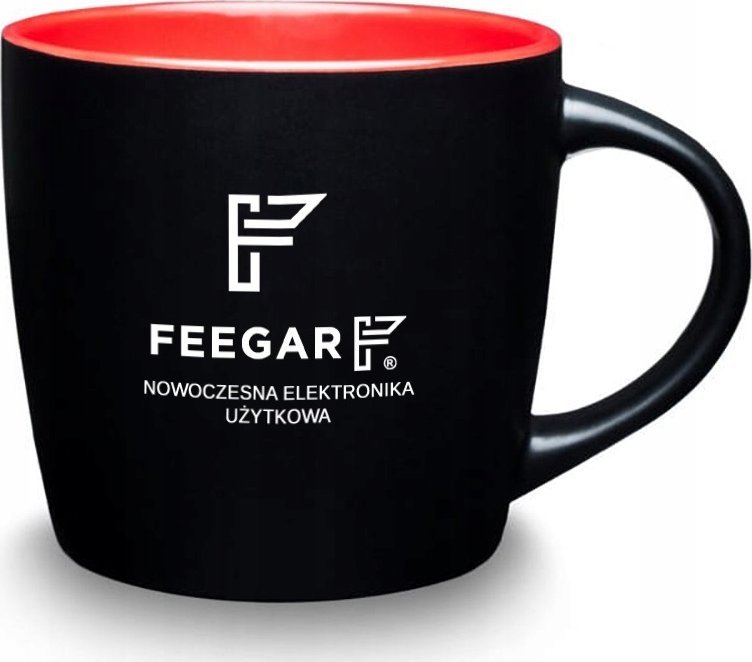 Triton Oryginalny Duży Kubek Z Logo Feegar 360 Ml