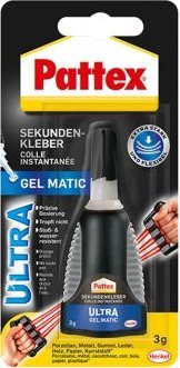 Pistolet do kleju Pattex Pattex Sekundenkleber Ultra Gel, Matic, Tube mit 3g
