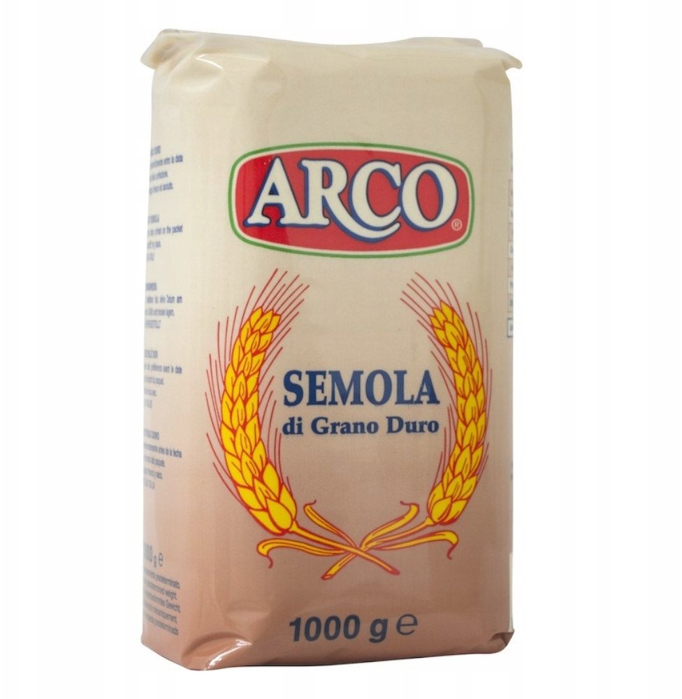 Mąka semolina z pszenicy Durum 1kg - Arco
