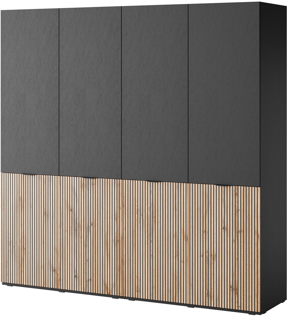 Szafa czterodrzwiowa Zen w kolorze Dąb Wotan