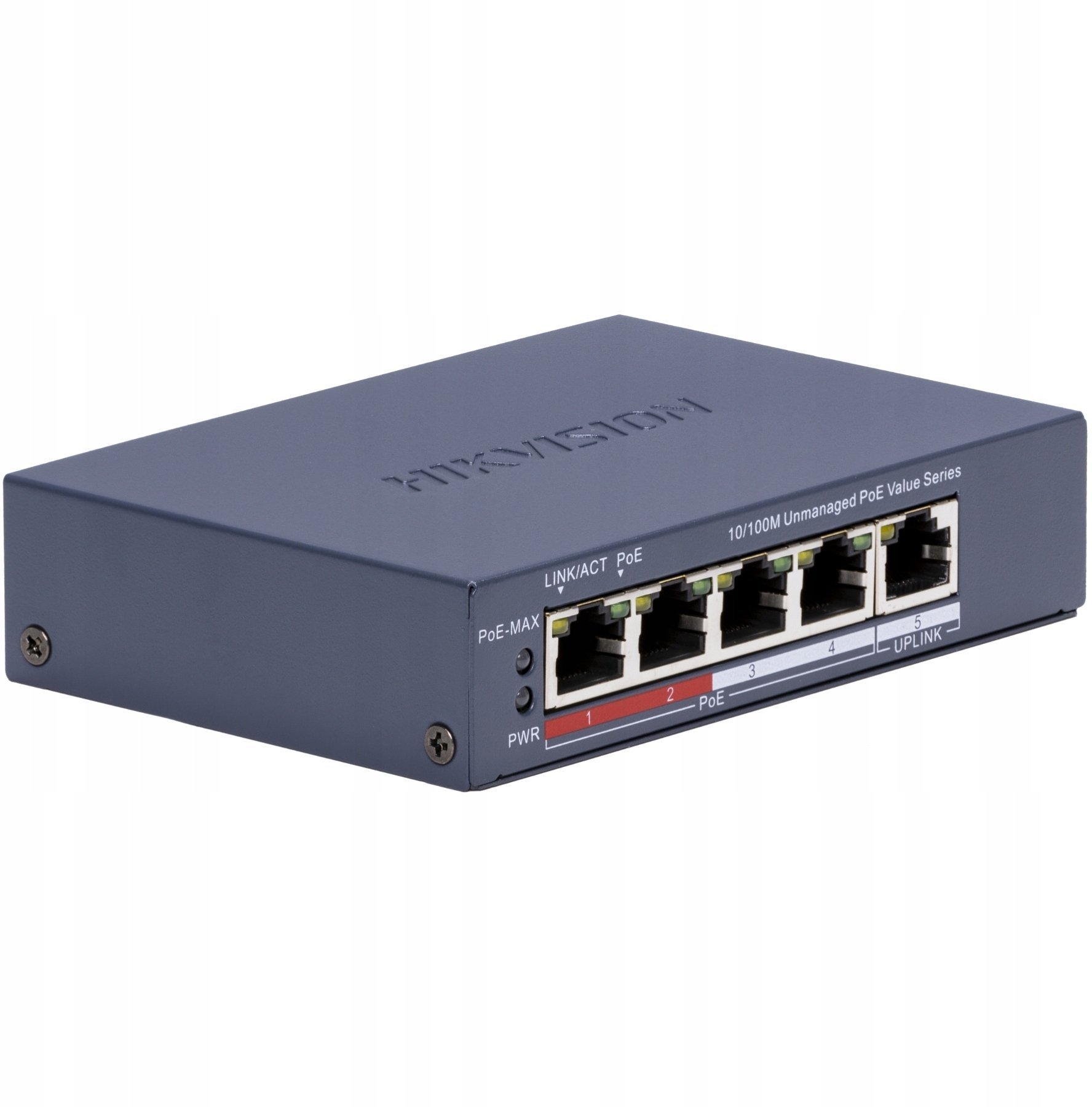 Switch Hikvision SWITCH POE DS-3E0105P-E/M(C) 4-PORTOWY