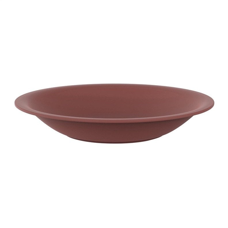 PLATE DEEP 21CM CARUBA RED