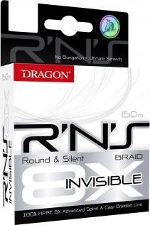 DRAGON. Plecionki Dragon R'N'S 8X Invisible 150m 0,08 mm