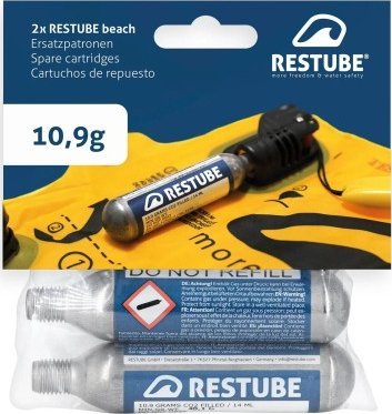 Restube Naboje CO2 RESTUBE do bojek asekuracyjnych RESTUBE beach 10,9 g 2 szt