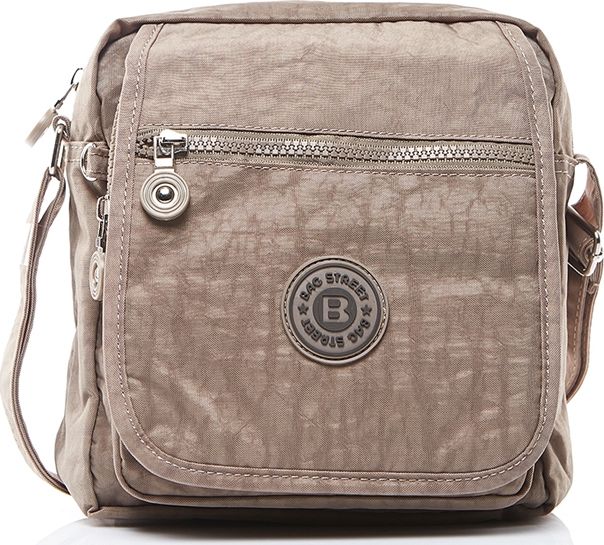 Bag Street Mała torebka sportowa beżowa Kristy