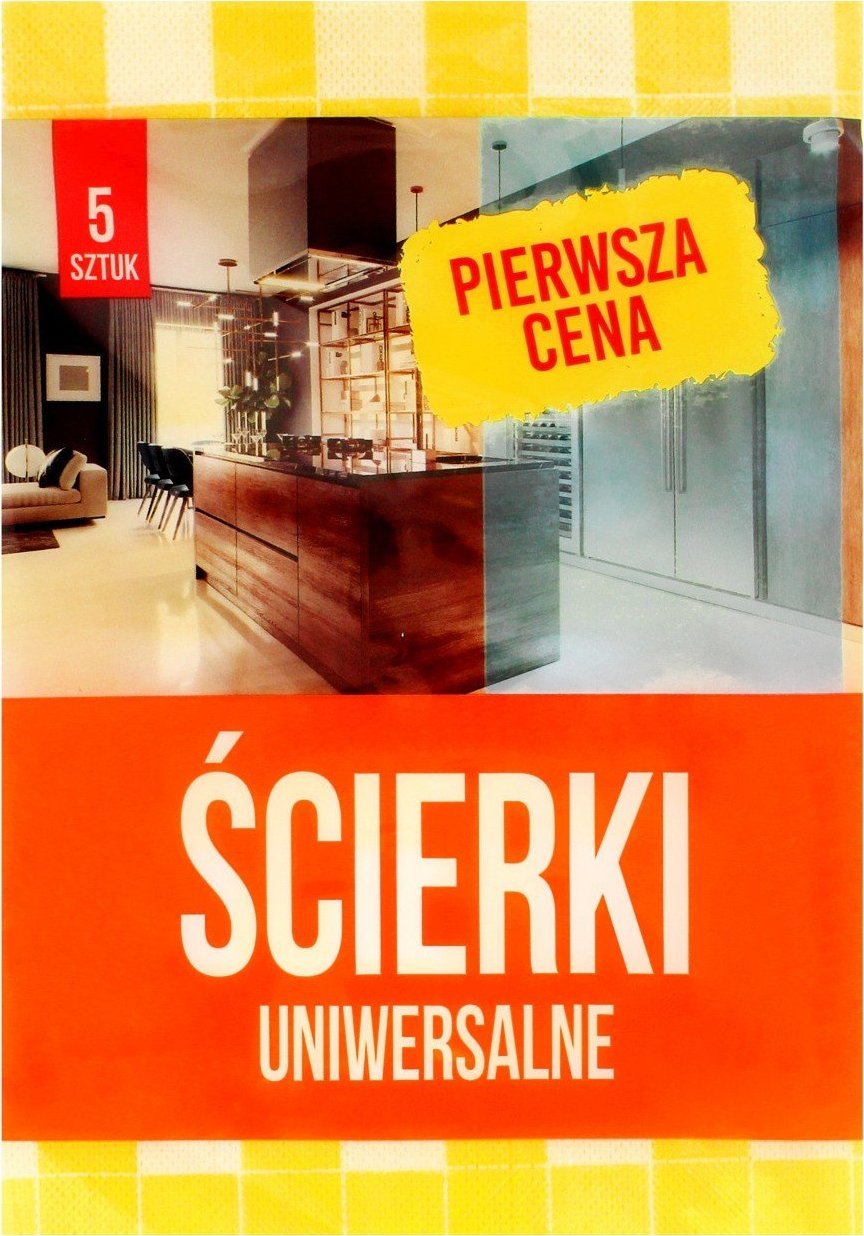 Fixi Ścierki uniwersalne FIXI, 5 szt., mix kolorów