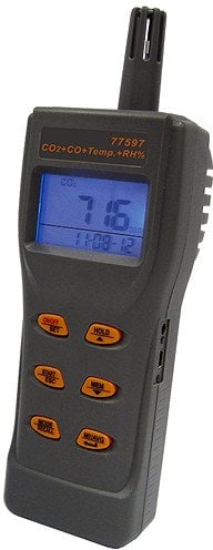 Przenośny miernik czterech parametrów powietrza AZ 77597