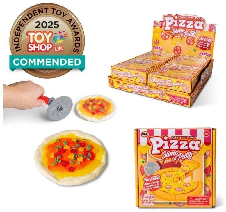 Zrób własną pizzę z masy slime i putty