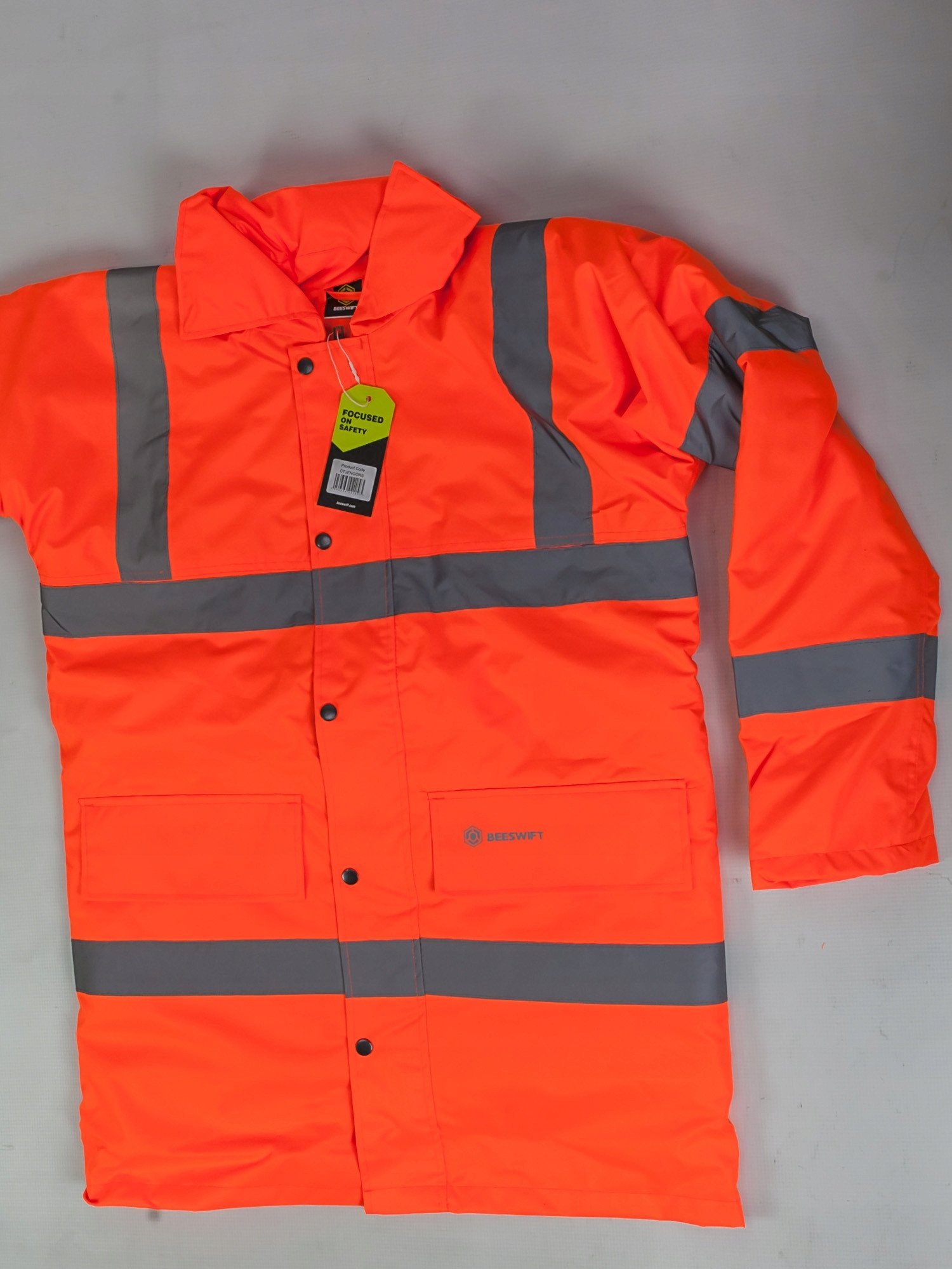Kurtka ostrzegawcza BEESWIFT Constructor, rozm. S, pomarańczowa
