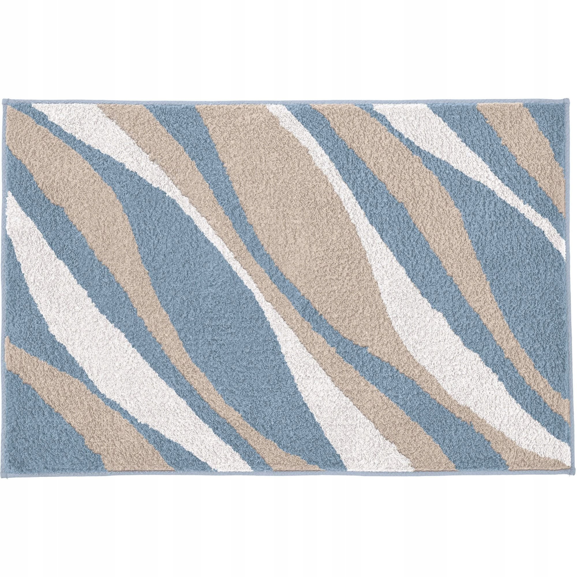 Kleine Wolke Dywanik łazienkowy 60x100cm niebieski (9169746360)