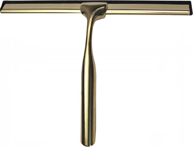 Brodzik Mexen Mexen ściągaczka do wody z uchwytem, złota - 79941-50