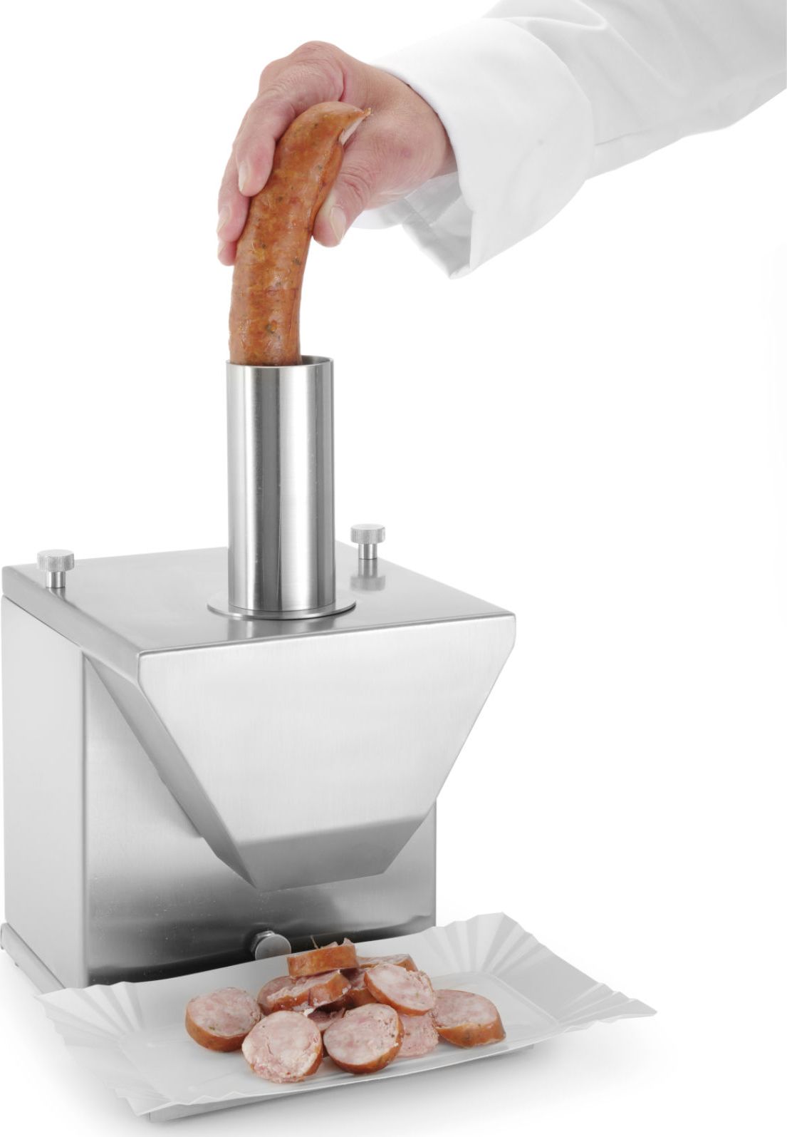 Hendi Krajalnica elektryczna do kiełbas parówek 230 V 135 W - Hendi 265109 Krajalnica elektryczna do kiełbas parówek 230 V 135 W - Hendi 265109