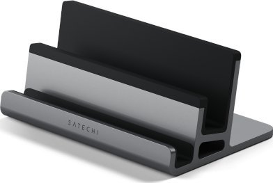 Satechi Aluminowa podstawka Satechi Dual Vertical Laptop Stand na laptopa oraz iPada (space gray)