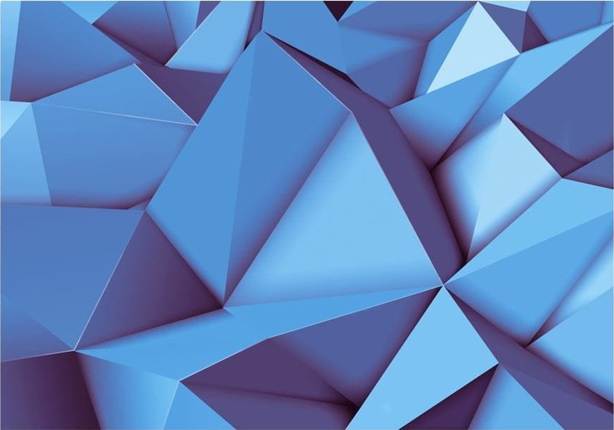 DecoNest Fototapeta - Błękit królewski - 300X210