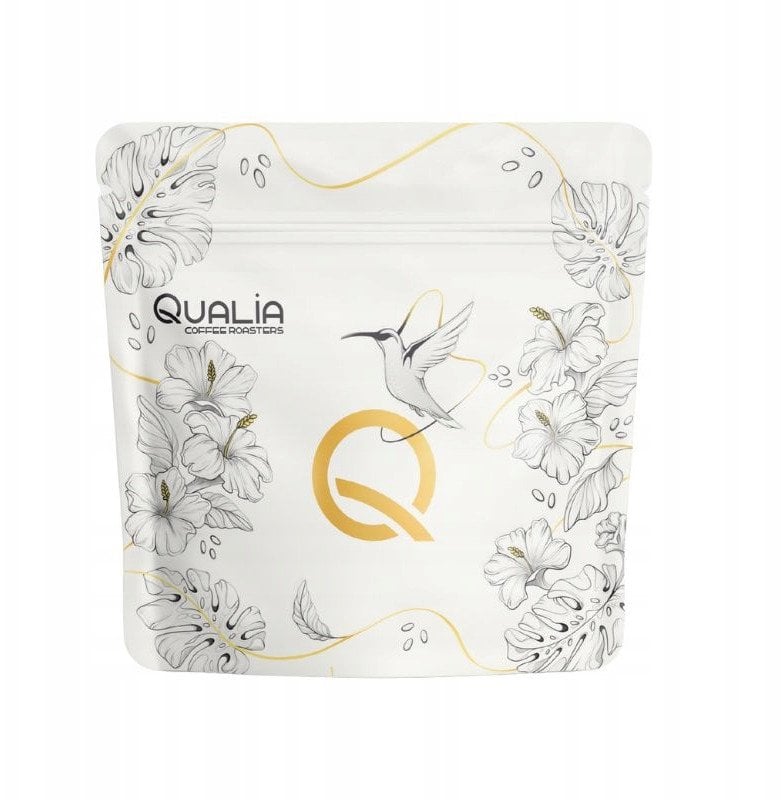 Kawa ziarnista Qualia Kolumbia Chevere Decaf Filtr 250g - bezkofeinowa