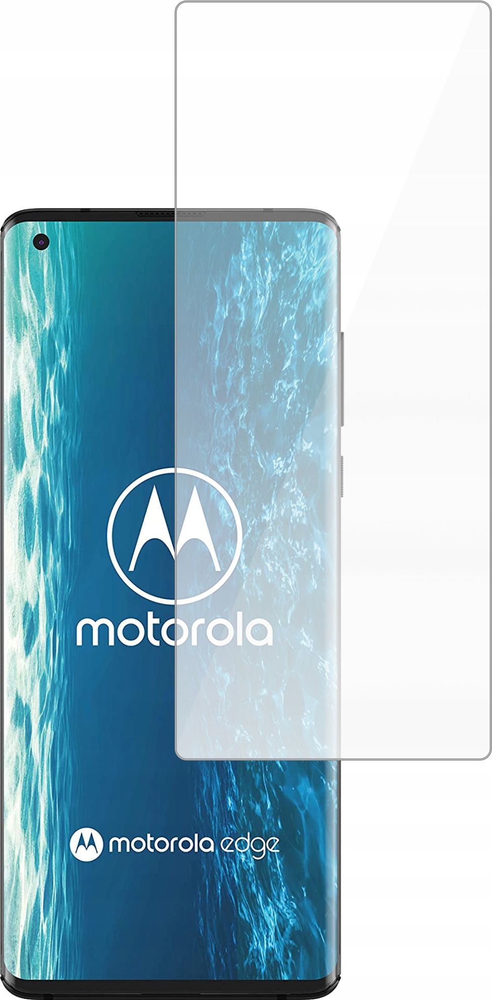 etumi Szkło Hartowane 9H Do Motorola Edge Szybka Szkiełko Ochronne Na Ekran Twarde Płaskie Przód / Ochrona Matrycy Telefonu Glas0341