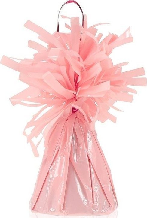 GoDan Ciężarek do balonów foliowy pastelowy różowy 145g