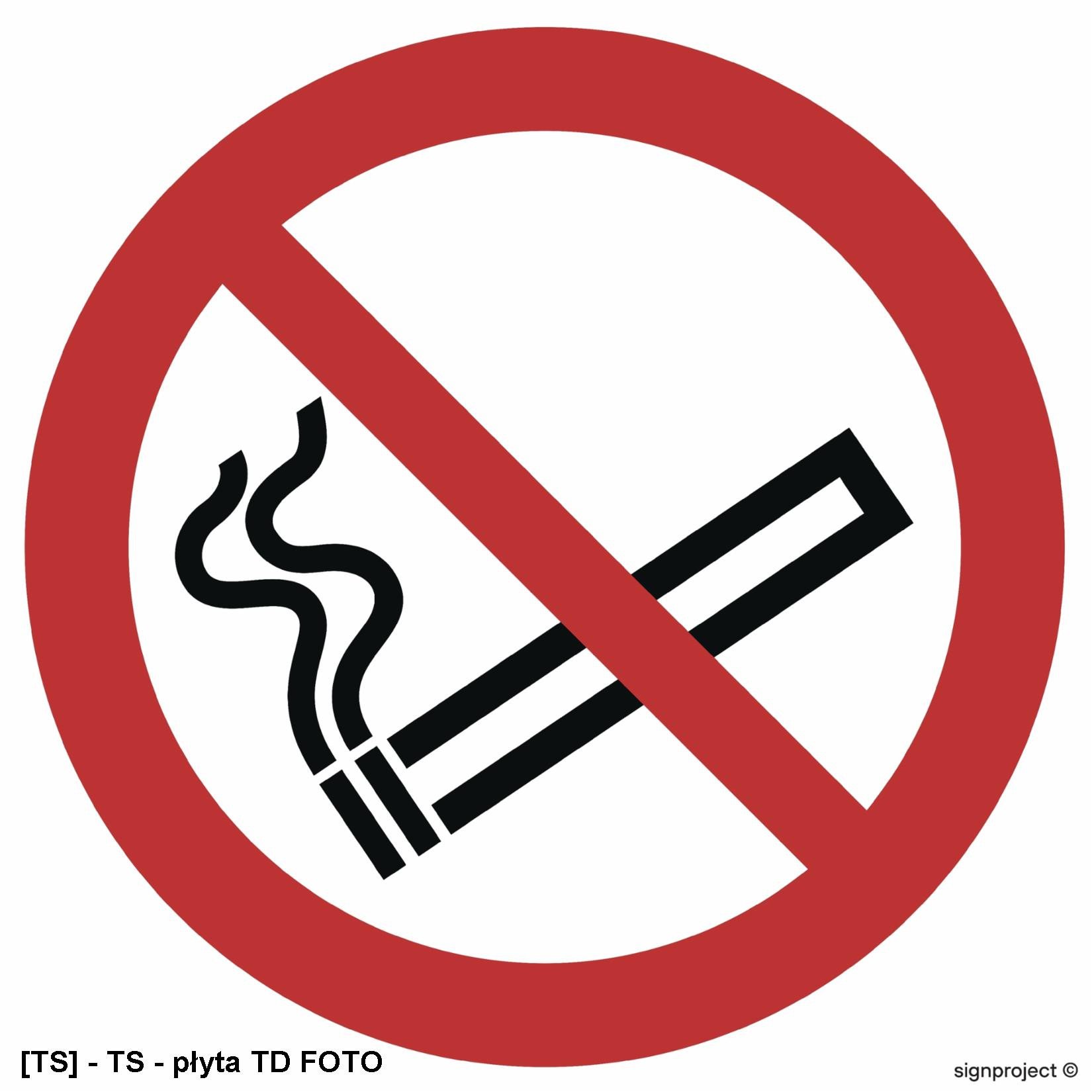 GA002 - Zakaz palenia tytoniu 350x350