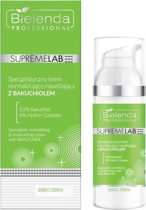 Bielenda Bielenda Professional Specjalistyczny krem normalizująco-nawilżający z bakuchiolem SupremeLab