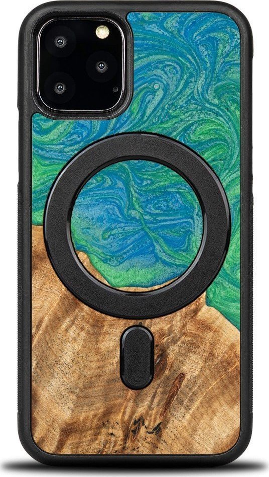 BeWood Etui Bewood Unique na iPhone 11 Pro - Neons - Tokyo z MagSafe