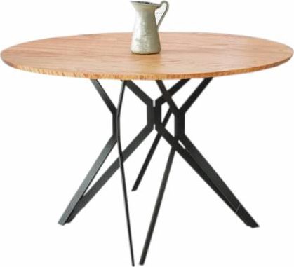 Halmar Stół PIXEL2 dąb złoty na czarnych nogach HALMAR