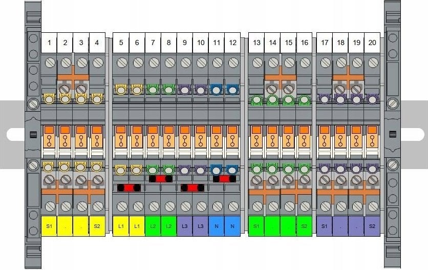Phoenix Contact Listwa kontrolno-pomiarowa PXC-SKA 44-1144755