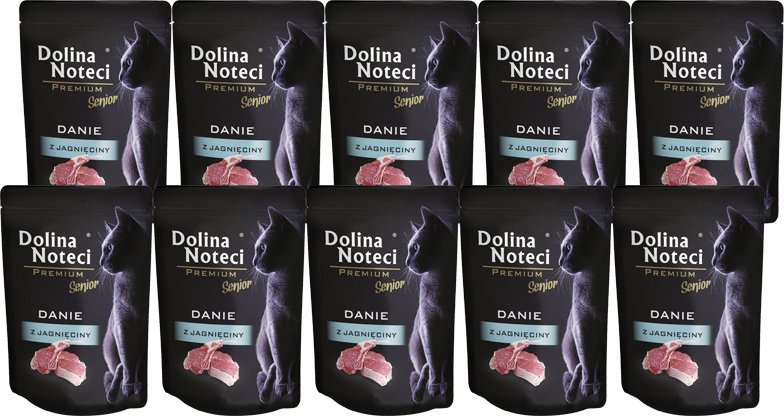 Dolina Noteci Senior Premium z jagnięciną 10x85g