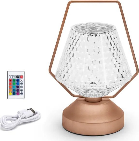 Lampa stołowa Aigostar Ambientowa lampa stołowa 1W RGB Ambientowa lampa stołowa 1W RGB