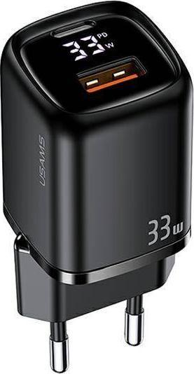 Ładowarka Usams T46 1x USB-A 1x USB-C 4 A (6958444976853)