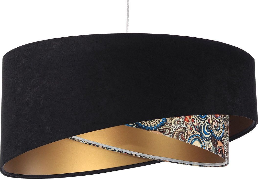 Lampa wisząca BPS KONCEPT Lampa wisząca BLACK PATTERN czarna/złota