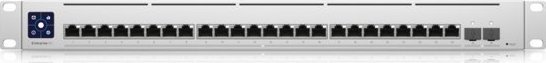 Switch Ubiquiti Ubiquiti Switch UniFi 24xRJ45 10G/2xSFP28 25G Managed 19" Rack-Mountable, 1,3" Touchscreen
