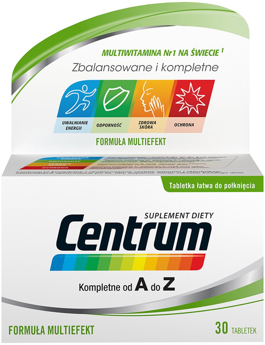 WITAMINY CENTRUM AZ 30 TABLETEK