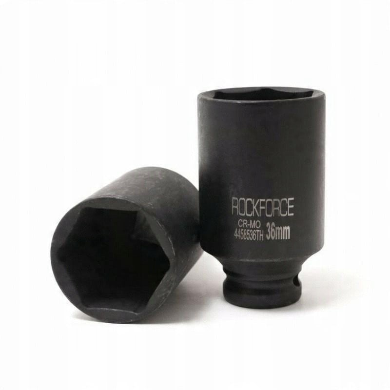 Rockforce Nasadka udarowa głęboka cienkościenna 1/2" 36mm (6-kątna)