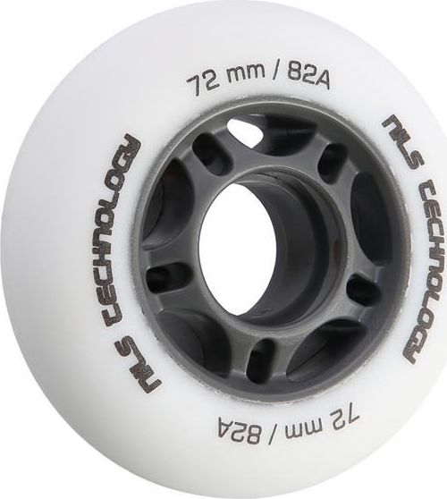 Nils Extreme PU 72x24 82A BIAŁE MATOWE KÓŁKA (4 szt.) NILS EXTREME