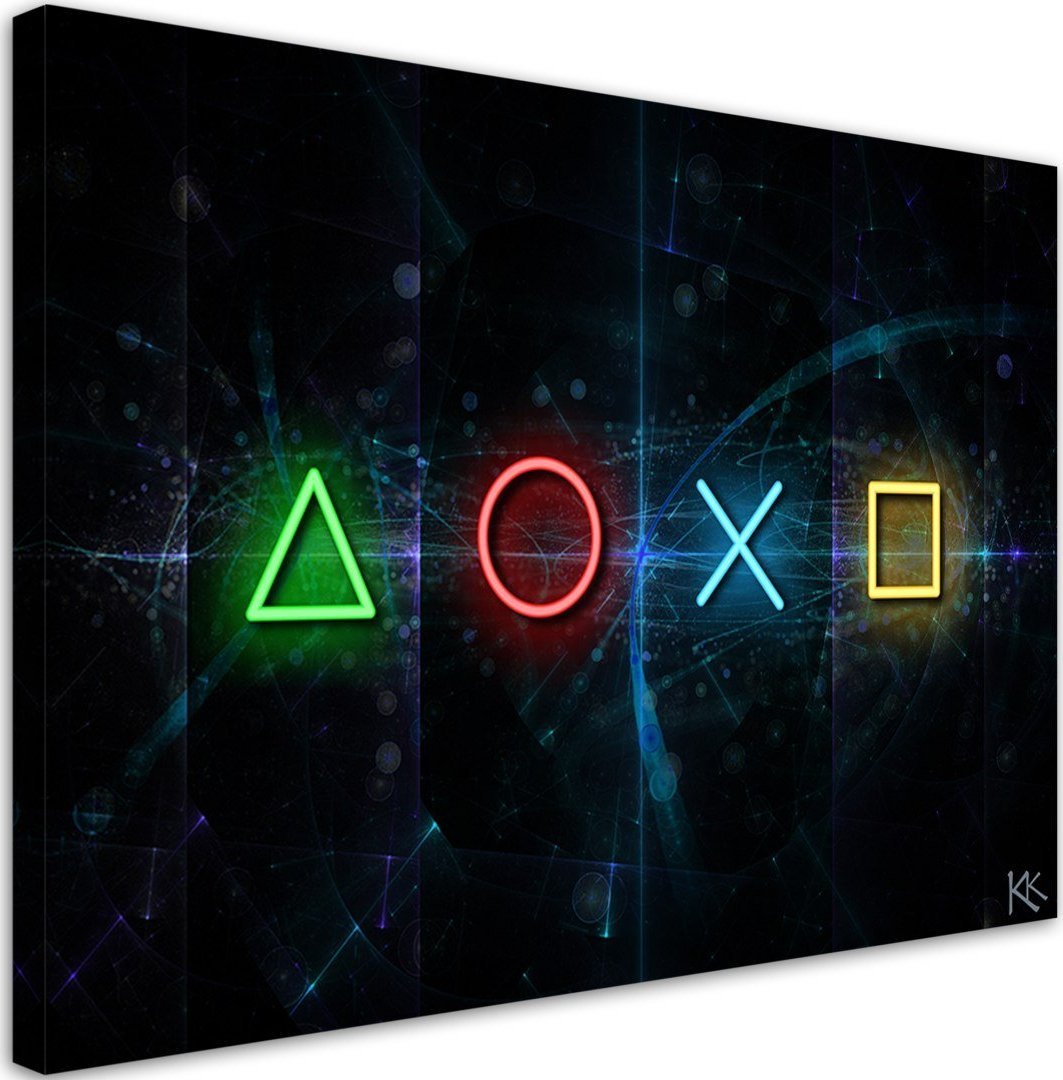 Feeby Obraz na płótnie, Przyciski do kontrolera - 120x80