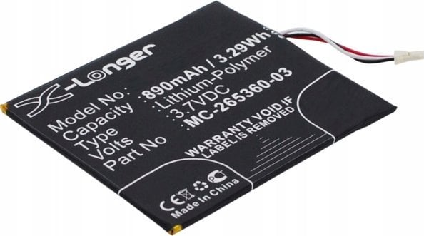 Cameron Sino Akumulator Bateria Typu Mc-265360-03 58-000083 58-000151 Do Czytnika E-book Amazon Kindle 7 8 X 499 558 / Cs-abd063sl