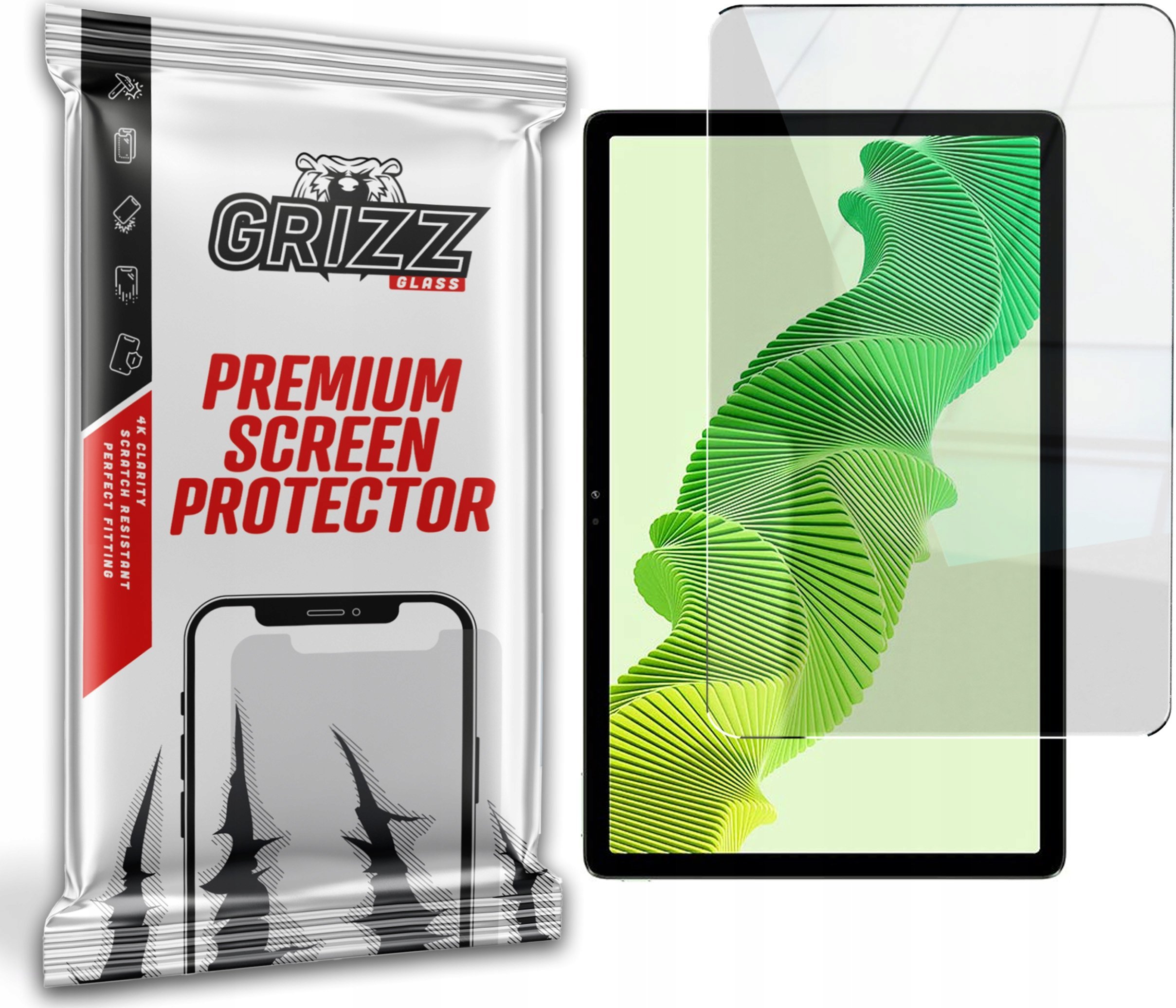 GrizzGlass Szkło hybrydowe GrizzGlass HybridGlass do Realme Pad 2