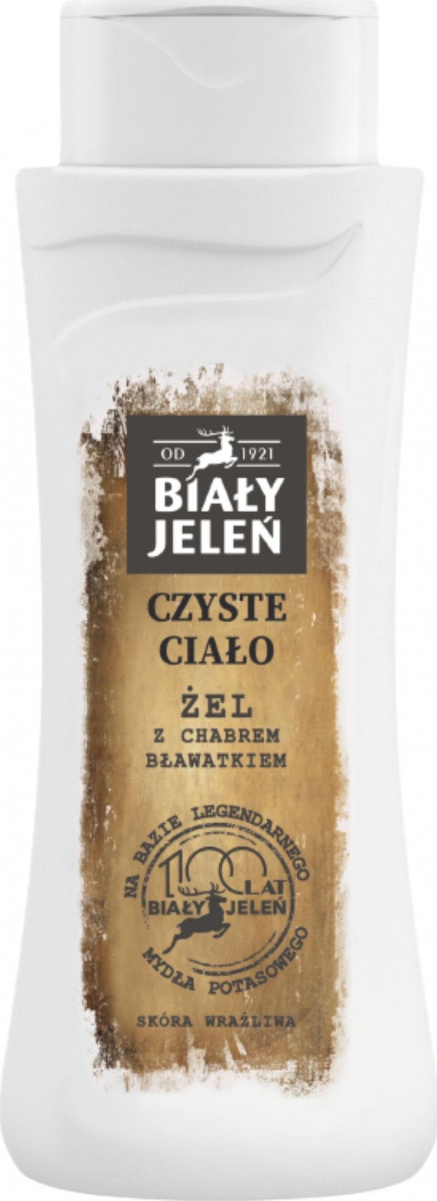 Biały Jeleń Biały Jeleń Retro Żel do mycia ciała z chabrem bławatkiem - skóra wrażliwa 300ml