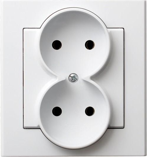 Ospel Gniazdo Sonata podwójne białe (GP-2R/00)