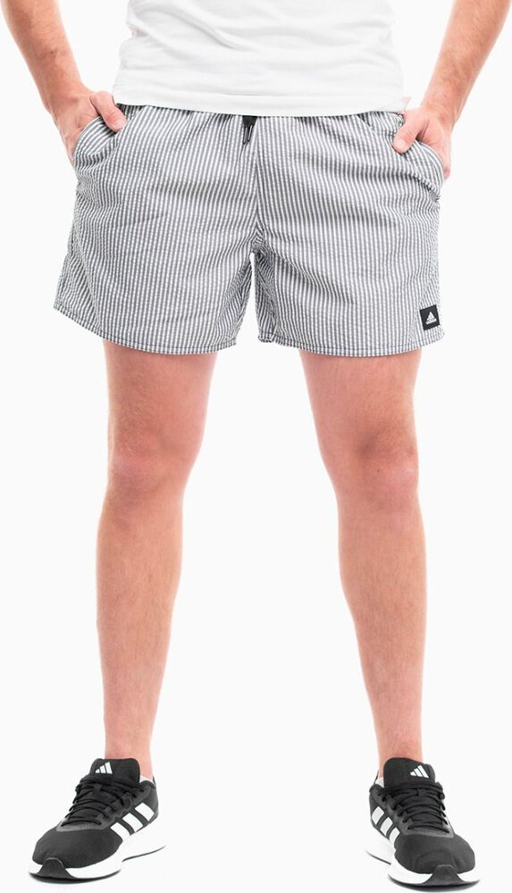 Adidas Spodenki szorty kąpielowe męskie adidas Stripey Classics szare IL4020 S